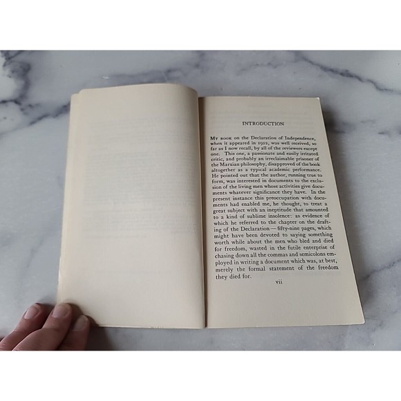 The Declaration Of Independence By Carl L Becker Paperback - Picture 5 of 10